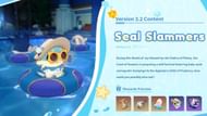 The Seal Slammers event (Image via HoYoverse)